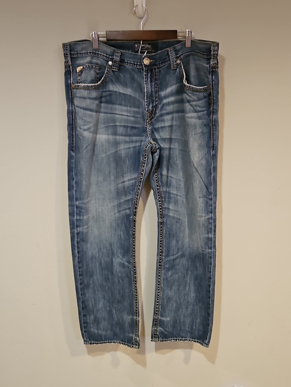 Silver Grayson Jeans